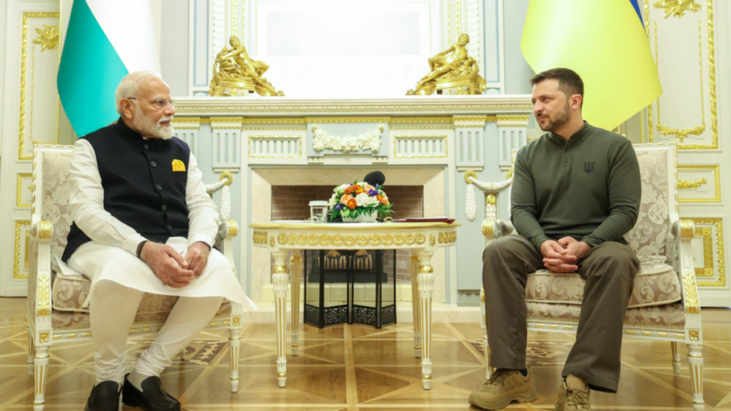 Modi-Zelenskyy meeting