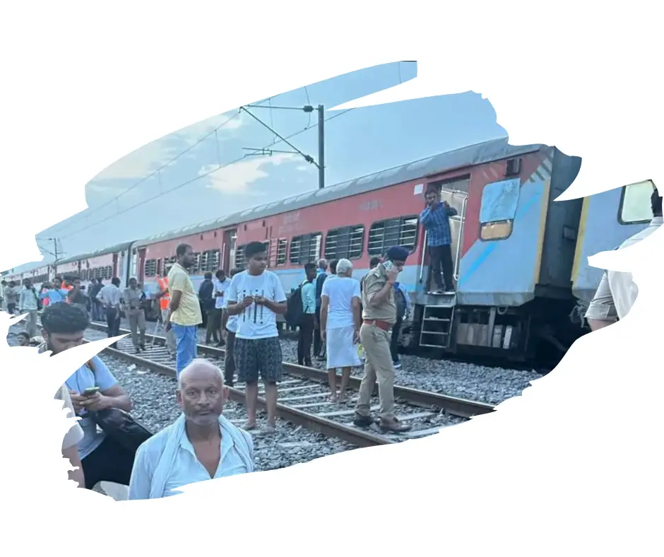 Sabarmati Express Derailed