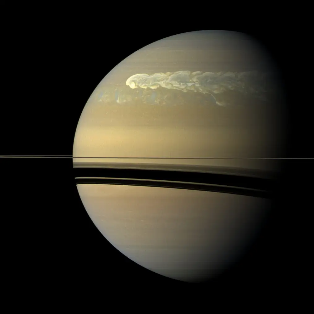 Great White Spot of Saturn